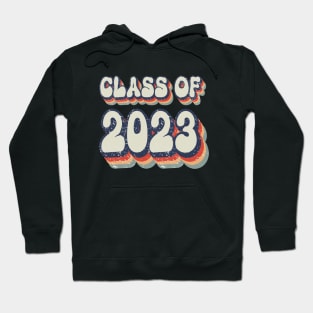 Class of 2023 Graduate Vintage Style Font Hoodie